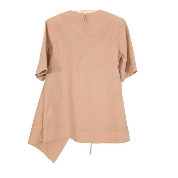 COS Tie Front Short Sleeved Top - Picture 2 of 7